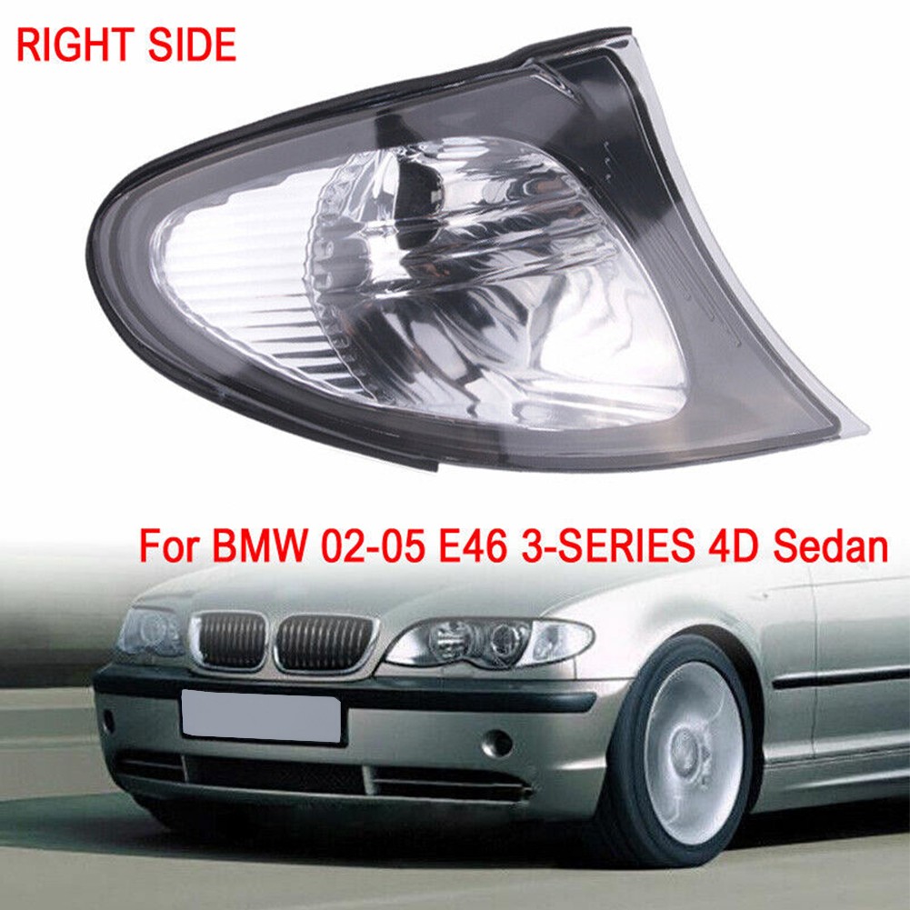 Mosiee Right Corner Clear Parking Light Turn Signal For Bmw 3 Series E46 325I 2002-2005